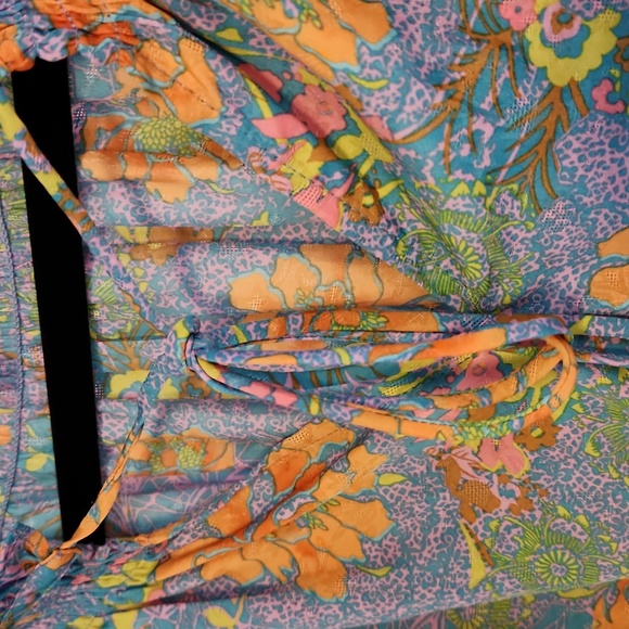 NWOT current air blouse size L - Picture 6 of 7